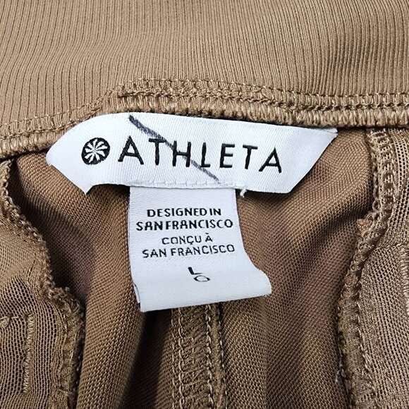 Athleta Venice High Rise Jogger Pants in Brown Size Large - Picture 9 of 11